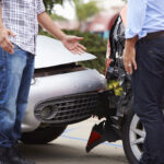 Two Drivers Arguing After car Accident