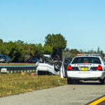 Police car accident